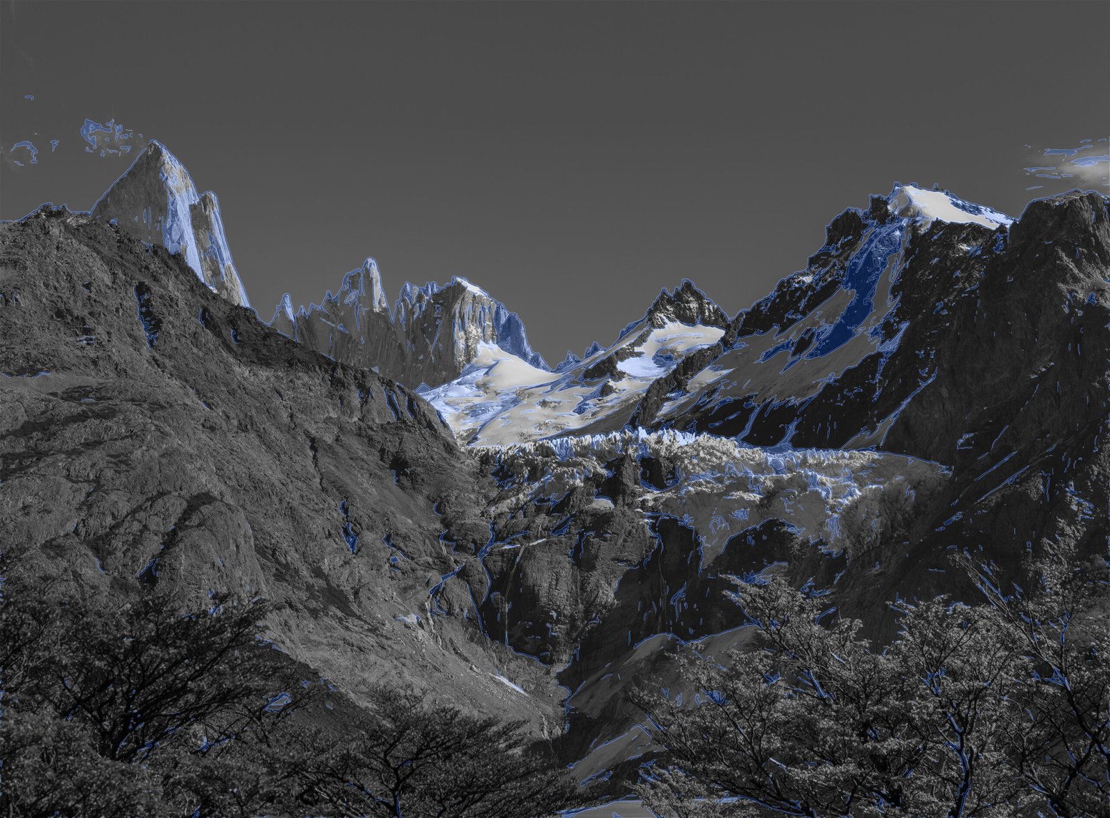 Glaciar Piedras Blancas.
Detección de bordes. BDCN.
2025 /2026