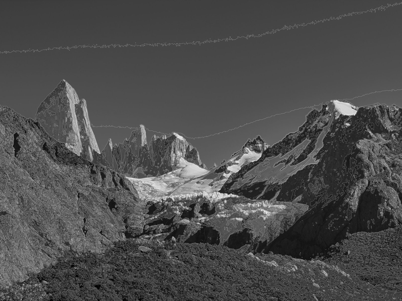 Glaciar Piedras Blancas.
Profundidad. CURVAS.
2025 /2026