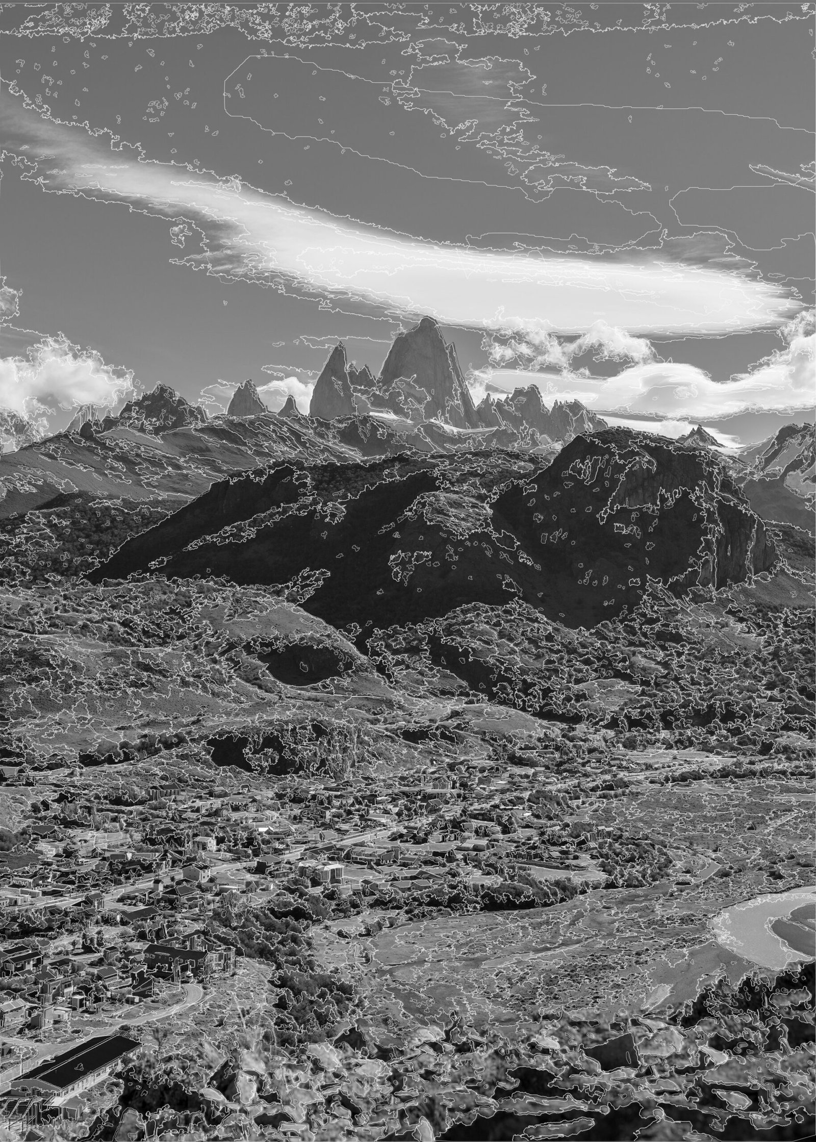 El Chaltén desde el paredón
FELZENSZWALB, tecnica de bajo nivel (sin semántica). Aborda problemas como la separación de la figura y el fondo, y el reconocimiento por partes, sin semántica.
2025 / 2026.